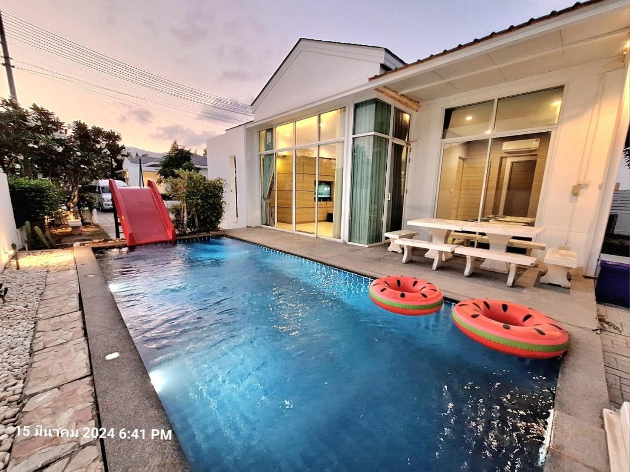 Beachtown Cha-Am Private Poolvilla From Beach 2Km Kültér fotó