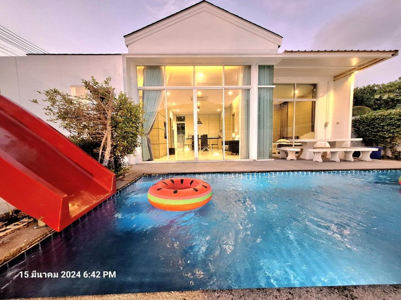 Beachtown Cha-Am Private Poolvilla From Beach 2Km Kültér fotó