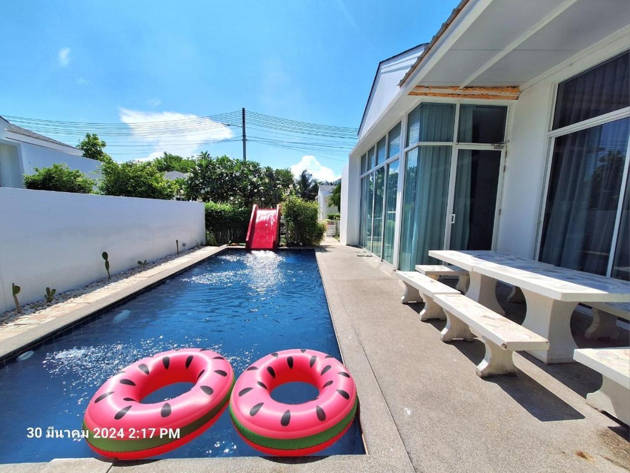 Beachtown Cha-Am Private Poolvilla From Beach 2Km Kültér fotó